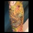 Sleeve in progress